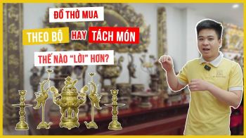 Cách chọn mua đồ thờ phù hợp với bàn thờ